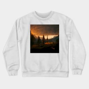 Sunset in the Wilderness #3 Crewneck Sweatshirt